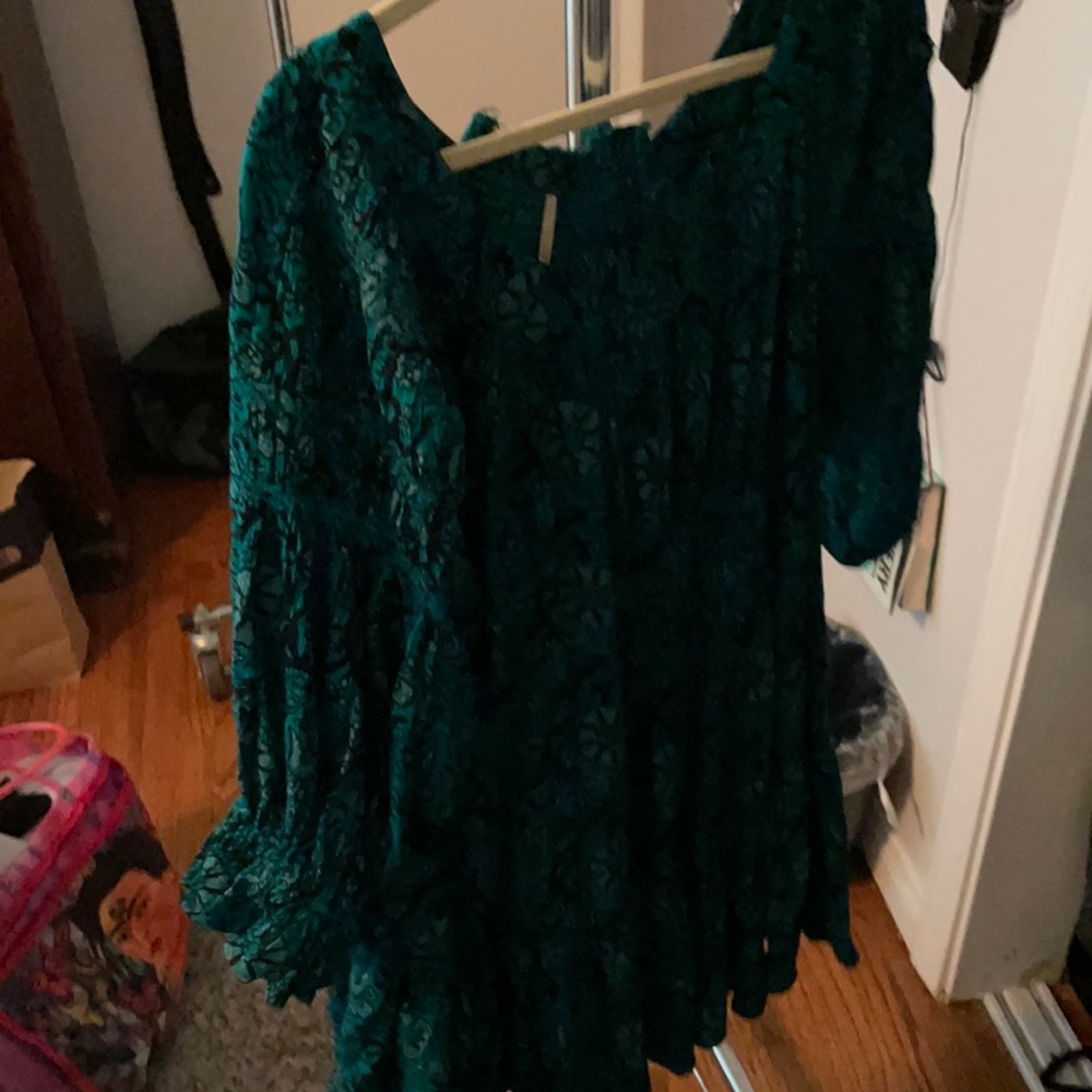 Free People off the shoulder mini dress
